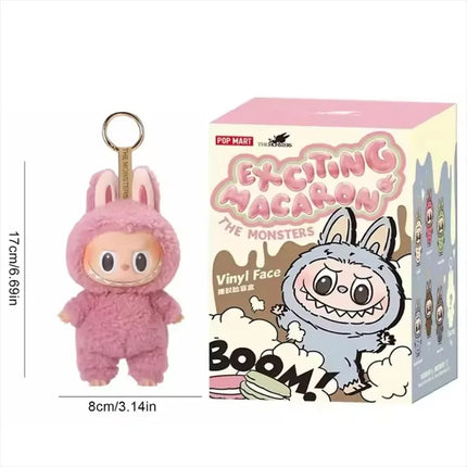 Rabbu 1st generation vinyl pendant doll model beautiful monster toy key copy birthday gift toy.