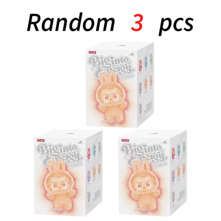 Mini Cute Labubu The Monsters Dolls Cardiac Macarone Kawai Guess Bag Figure Model Bag Keychain Decor 1:1 Replica For Xmas Gift