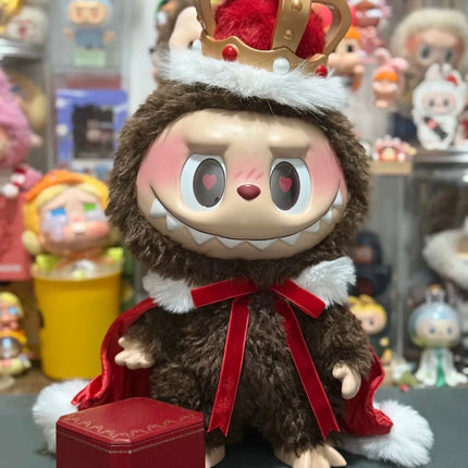 Original The Monster Labubu Checkmate Chess Adventure Series Decorative Cute Display Pendant King Queen Zimomo Surprise Kid Gift