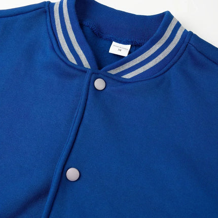 2024  Baseball Uniform Bomber Jacket Men's Casual Men's Jacket