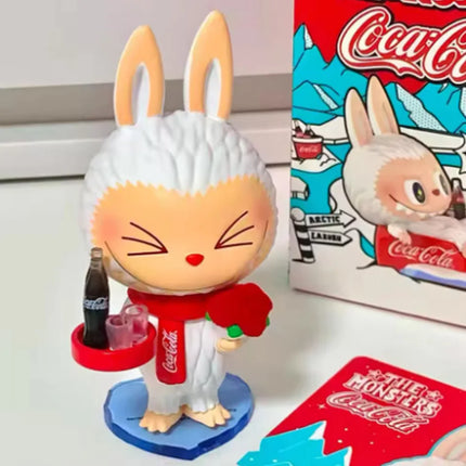 Labubu Original THE MONSTERS Labubu Doll Coca Cola Series Action Figure Mystery Box Labubu Blind Box Christmas Gift Kids Toys