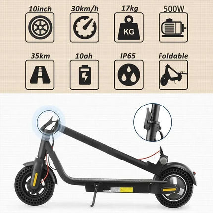 2025 New X8 Pro 500w 36v Smart Electric Scooter Foldable Connectable To Mobile Phone Max Speed 35km/h EU Warehouse Fast Delivery