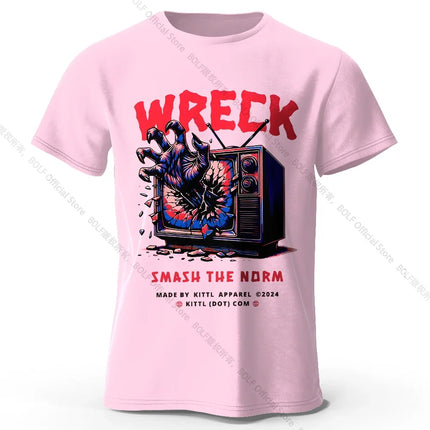Expressive Hand-Painted T-Shirt 100% Premium Cotton Striking Graphic Tee for Bold Fashion Statements