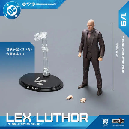 2025 Original Fondjoy David Corenswet Superman Action Figure 1/9 New Superman Figure PVC Joint Movable Kid Toy Boy Gift