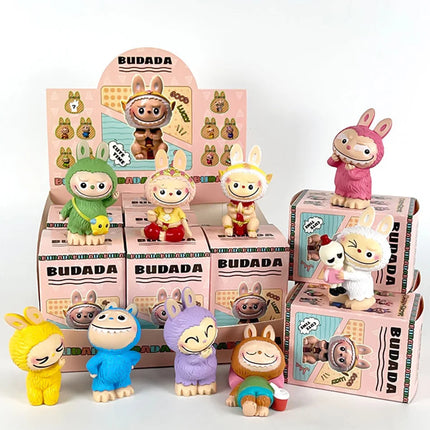 Anime Labubu THE MONSTERS Blind box Mini Figurine Doll Collection Pvc Model Toys Cute Collection Desktop Decor Gifts In stock