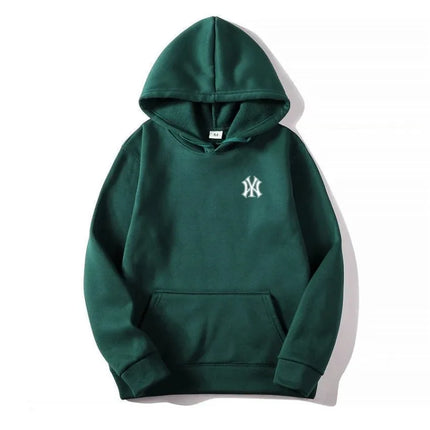 Men's and Women's Casual Fashion Trend Fleece Hooded Hoodies Spring Fall Outdoor Sweatshirt Popular Font Print Pullovers Coat