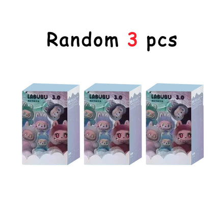 labubu 3.0 the monsters v3 series blind box anime hot figure new kawaii mystery surprise box cute keychain toys gifts