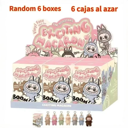 Labubu Exciting Blind Box Action Anime Figures 17cm Cute Mysterious Box Pvc Doll And Hobbies Ornaments Monsters Vinyl Face Doll