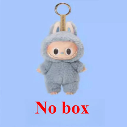 Keychain Pendant Heartbeat Macaron Vinyl Face Blind Box Plush Doll Handmade Gift