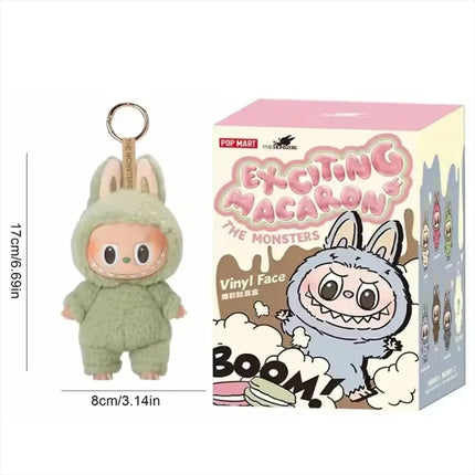 Rabbu 1st generation vinyl pendant doll model beautiful monster toy key copy birthday gift toy.