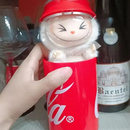 New 3.0 Labubu Monster Coca-Cola Series Vinyl Doll Labubu Action Figure Keychain Toys Childrens Holiday Surprise Gifts