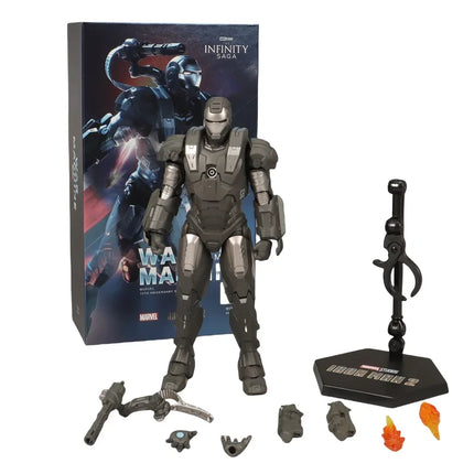 ZD Toys 1/10 Iron Man Figurines MK30 Iron Patriot Blacklash Figures MK33 MK39 MK17 MK21Action Movie Model Adult Collect Gift