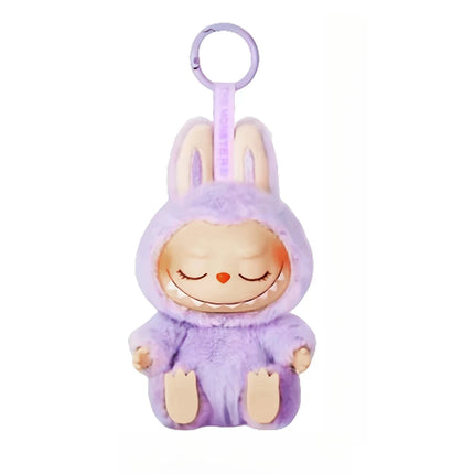 Hot 2 LABUBU  THE MONSTERS Sitting Party Vinyl Plush Blind Box Ornament pendant gift