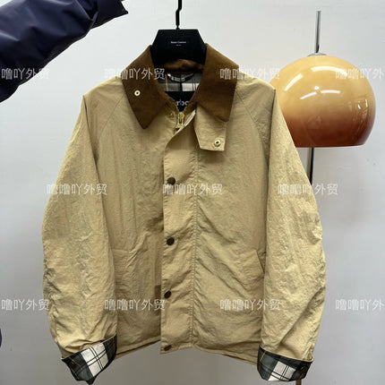Japanese Version Of B@r X SORA Joint Color Matching Jacket Jacket Wax-free Hunting Top Men's And Women's Models