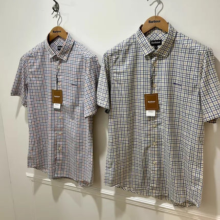 B@r Short-sleeved Shirt With No Pockets On The Chest