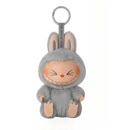 Hot 2 LABUBU  THE MONSTERS Sitting Party Vinyl Plush Blind Box Ornament pendant gift