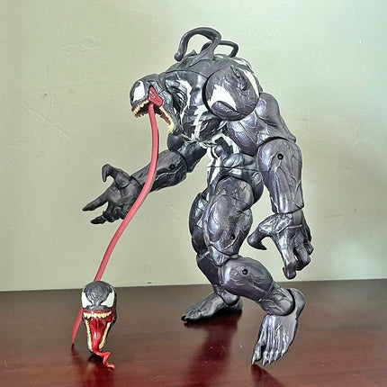 Venom Spider Action Figure Long Tongue Venom Carnage Joints Moveable Movie Superhero Toy Model For Children Gifts