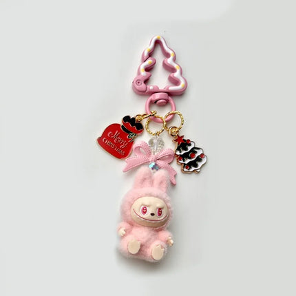 Sweet Hot Selling Mini Keychain Vinyl Cute Baby Bag Mobile Phone Pendant Cute Valentine's Day Gift Keychain Bestie Gift
