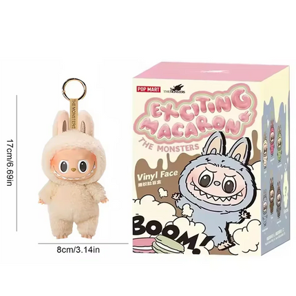 Rabbu 1st generation vinyl pendant doll model beautiful monster toy key copy birthday gift toy.