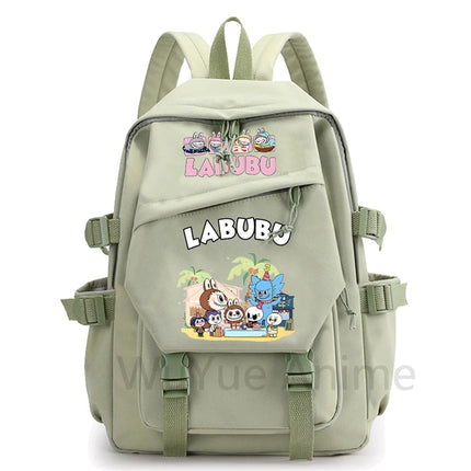 Cartoon Printed Backpack Lightweight Bookbag Student Children Waterproof Schoolbag Large Capacity Bagpack Women Travel Bag Gift