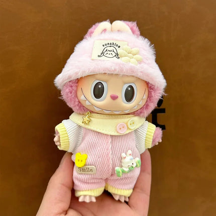 For 17cm Doll Clothes Clothing Set Baby Pendant Clothes Suspender Pants Clothes Replacement Trend Gift