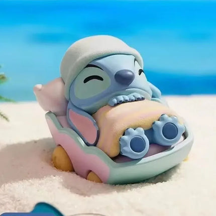 8cm Lilo Stitch Anime Figures Stitch Figure Trip Collection Blind Box Anime Surprise Box Mystery Stich Riding Doll Ornament G'I'