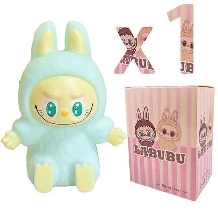 Glowing Night Light labufufu - Cute Glowing Anime Bedside Lamp, Kids Room Decor Mood Lighting,Children's Gift