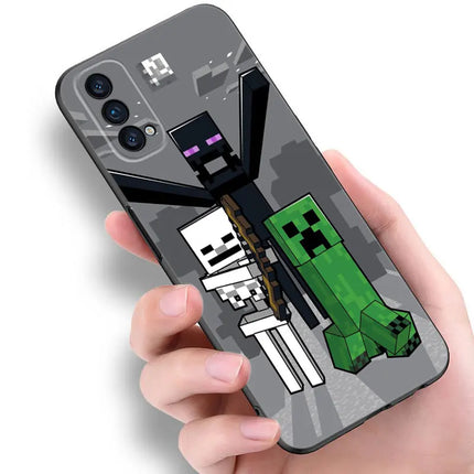 Hot My Mini World Game Phone Case For OPPO Reno 10 11 Pro Plus A55 A57 A58 A72 A74 4G A98 5G A15 A16 A17 A38 A54 A76 A94