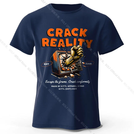 Urban Sketch Style T-Shirt 100% Organic Cotton Raw Art Design Tee for Adults Contemporary Streetwear