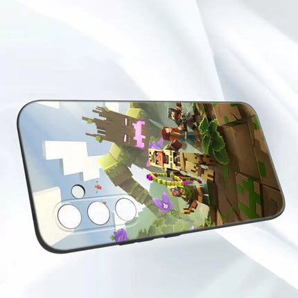 Hot My Mini World Game Phone Case For Samsung A13 A15 A22 A24 A32 4G A33 A34 A35 A52S A53 A54 A55 A73 5G A12 A14 A23 A51 A72