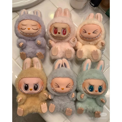 Genuine 2nd Generation Series Vinyl Pendant Doll Model Toys Cute The Monster Keychain Toy Christmas Gift