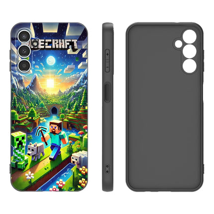 Game M-MineS C-CraftEs Phone Case For Samsung A13 A14 A16 A22 A32 A33 A34 A35 A52S A53 A54 A55 A73 5G A12 A15 A70 A71 A72 Cover