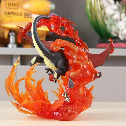 2024 New Anime Pokemon Gk Charizard Figures 1/20 Amazing Museum Action Cute Statue Model Toy Room Decoration Xmas Christmas Gift