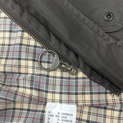 Barbour Autumn And Winter Coated Jacket