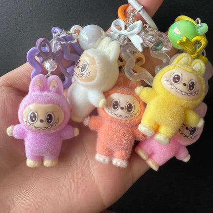 Cartoon 3.0 Labu Keychain Backpack Keyring Pendant Couple Pendant Students High Quality Key Ring Festivel Gifts