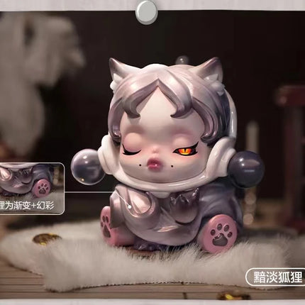 Popmart Skullpanda The Mare Of Animals Series Blind Box Toys Anime Action Figure Caixa Mystery Box Surprise Dolls Xmas Kids Gift