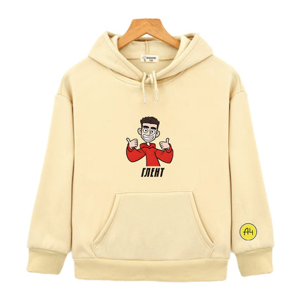 Kid's Merch A4 GLENT Hoodies for Teen Girls Baby Boys Clothes Thicked Toddler Sweatshirt Casual Family Clothing Мерч А4 Pullover