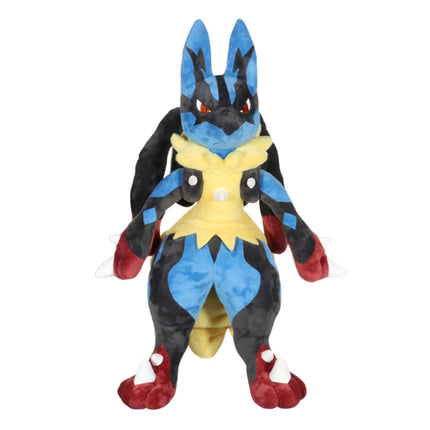 130/70cm Big Size Pokemon Lovely Lucario Plush Toys Soft Stuffed Doll Cute Throw Pillow Room Decoration Children's Birthday Gift