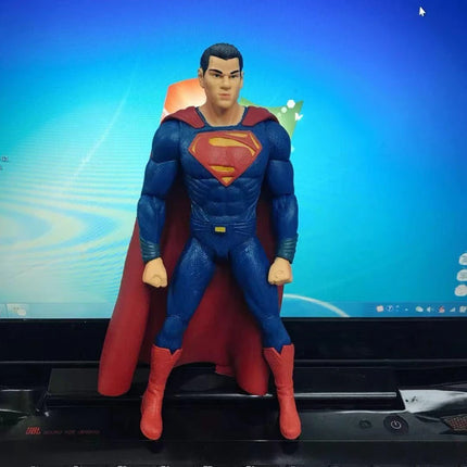 Superman 18cm Action Figure Doll Toys Model Garage Kit Cyber Superman McFarlan Toys Dark Knight Superman