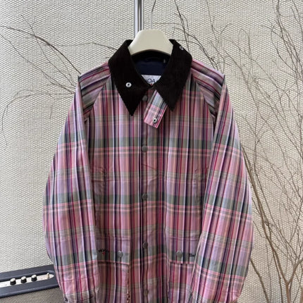 Barbour X Noah Collaboration Striped Jacket