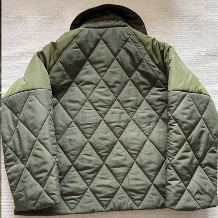 B@r Milby Classic Quilted Cotton Jacket Green