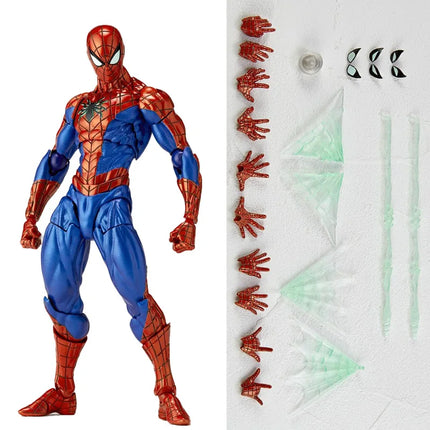 18CM Marvel Avengers Venom Spiderman Captain America Wolverine Hulk Iron Man Groot Thanos Collection Action Figure Hot Toys Kids