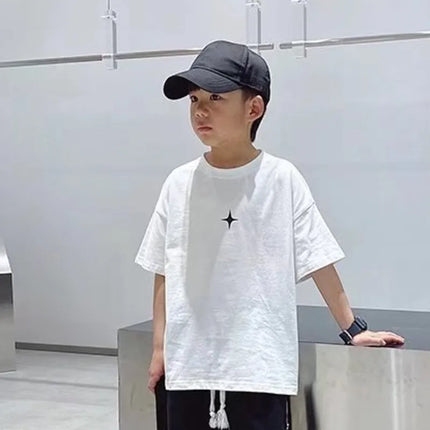 Children's Tops T-shirt For A Boy Infant T-shirts Summer Baby Clothes Tee Korea Short Sleeve Tees Kids Tshirt Boys Boy's Korean