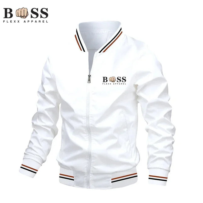 spring autumn fashion men's bomber jacket, outdoor casual street clothing, motorcycle clothing, windproof jacket, new fashion