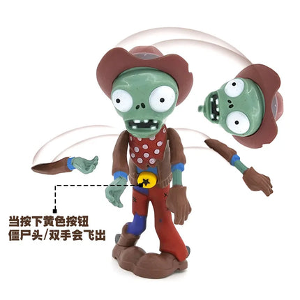New Plants vs Zombies Toys Action Figures Gargantuar Robot Plant Zombie Game Fan Figurines Doll Toys For Children Birthday Gifts
