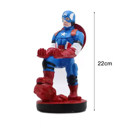 New Avengers Anime Spider-Man Venom Ps5 Xbox Base Display Bracket Deadpool Action Figure Toys Mobile Phone Ps4 Holder Model Doll