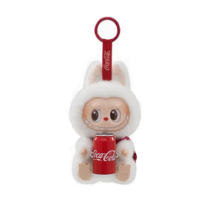 2025 New Labubu Coca-Calo Vinyl Series Pendant Plush Macaron Third Generation Blind Box Children's Toys Collection