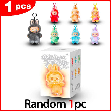 2025 New Lafubu V3 Generation Series THE MONSTERS Have a Seat  Vinyl Face Plush Toy Series Blind Box Heartbeat Macaron 3rd
