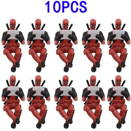 Deadpool & Wolverine Figure Deadpool 3 Figure Cool Cute Movie Figure Toy Doll Model Plush Decoration For Kid Birthday Gifts