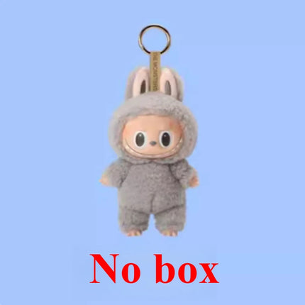 Keychain Pendant Heartbeat Macaron Vinyl Face Blind Box Plush Doll Handmade Gift